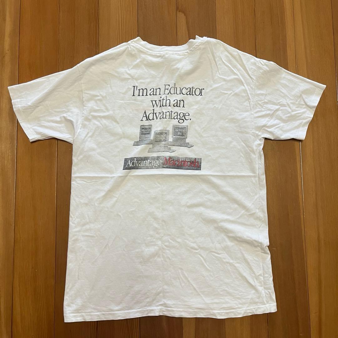 90s ビンテージtシャツ Apple 企業　XL 古着　ビンテージ