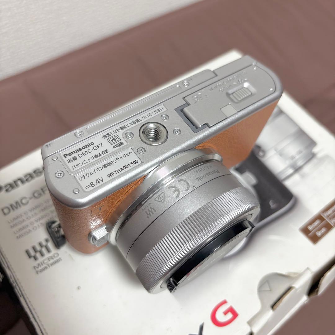 Panasonic★LUMIX★DMC-GF7W★ダブルズームレンズキット★