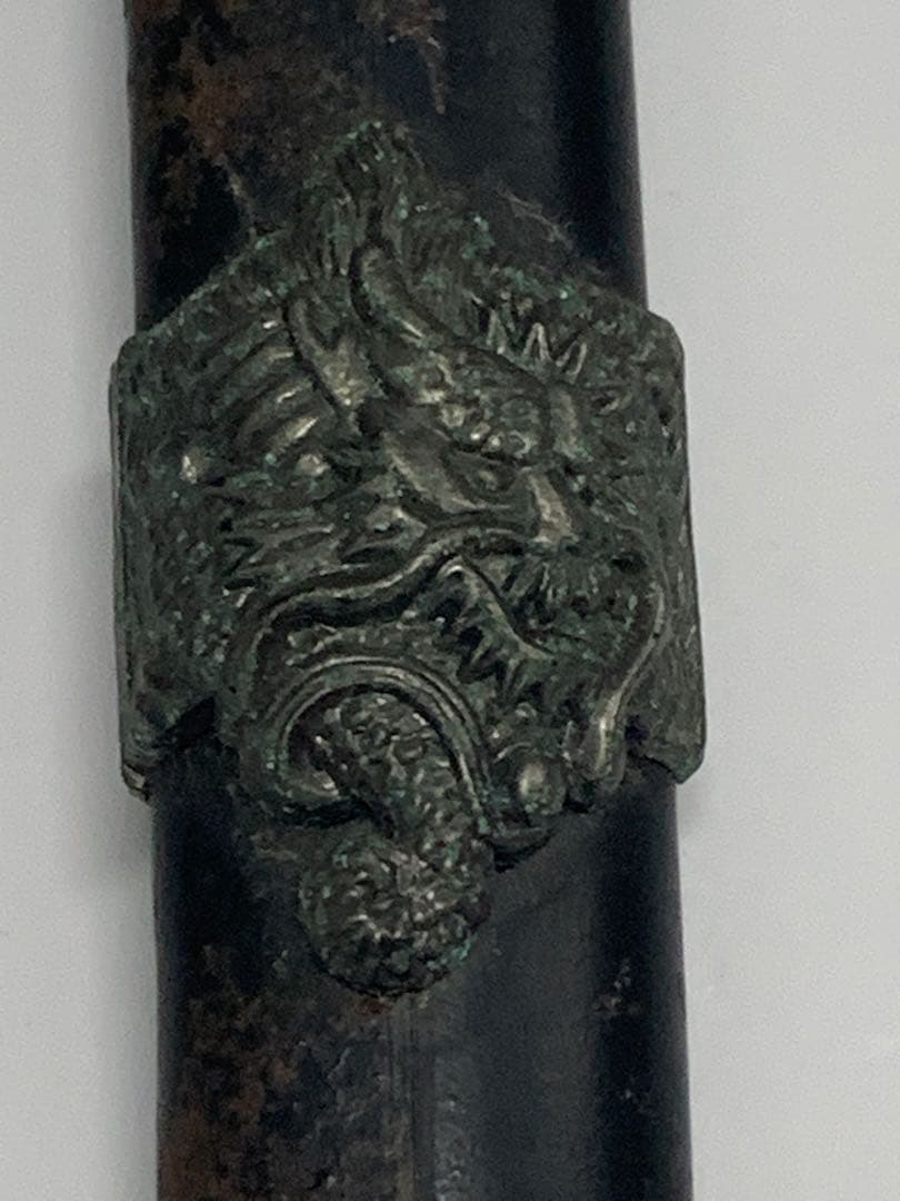 模造刀　装飾的な金属製の刀