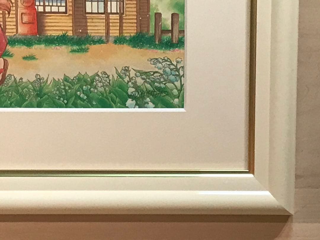 いがらしゆみこ　「明日萌・春」　ジークレー　直筆サイン・エディション有り