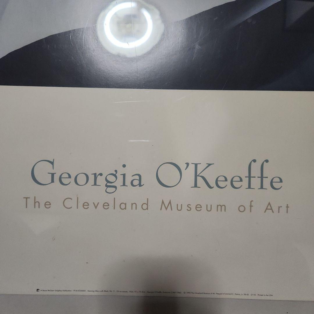 専用 ia O'Keeffe アートポスター フレーム付き２点
