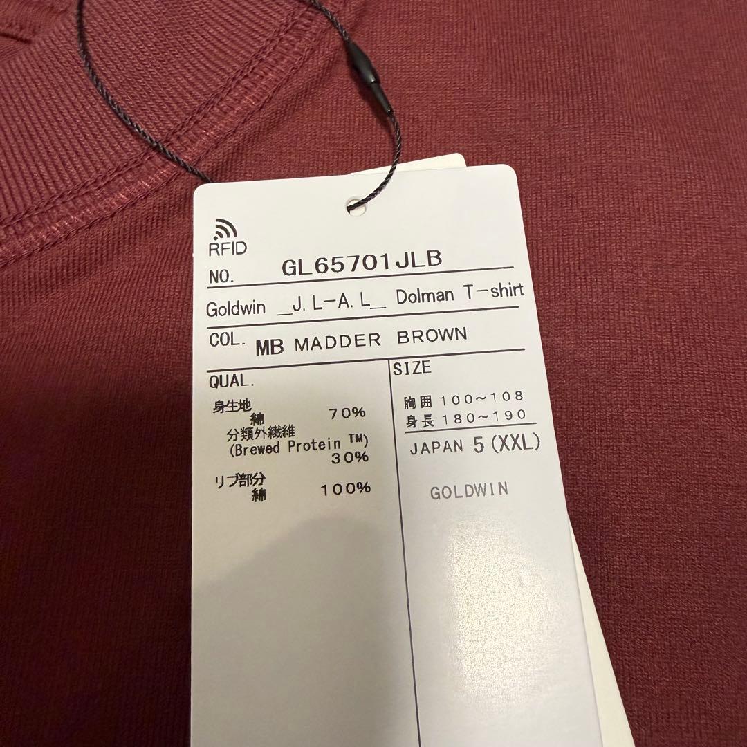 新品FW25最新モデル Goldwin _J.L-A.L_ ドルマンティーシャツ