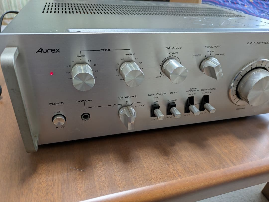 東芝AurexチューナーST320とアンプSB320