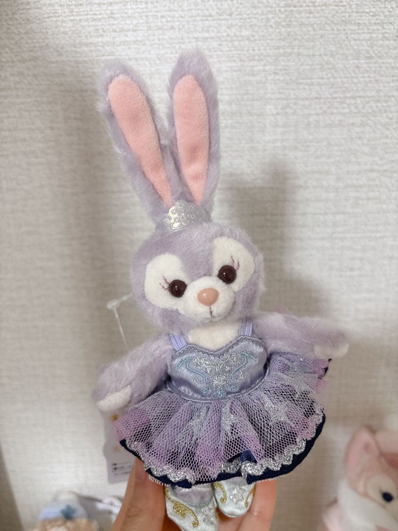 ダンシングスノーフレークスぬいぐるみバッジ　3セット