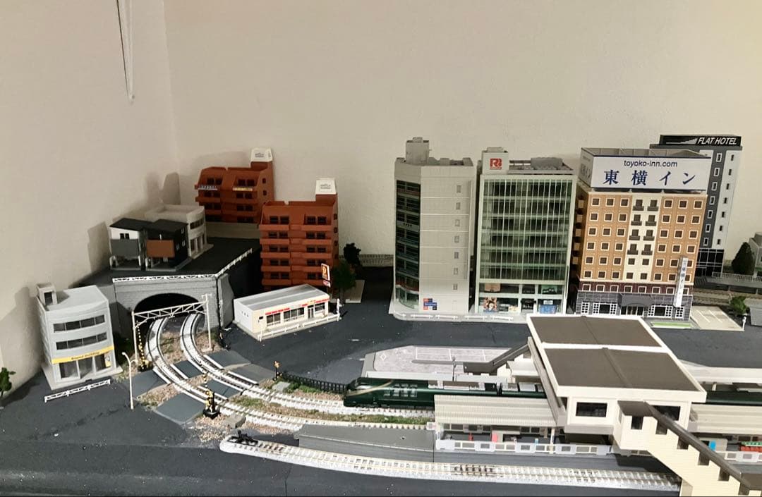 Nゲージ 複線ジオラマ