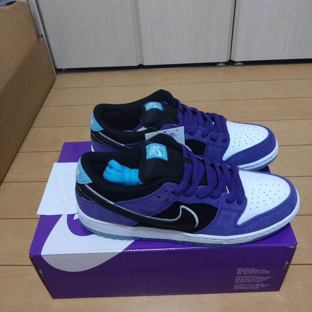 Nike Dunk Low SB パープル/ブラック/ホワイト