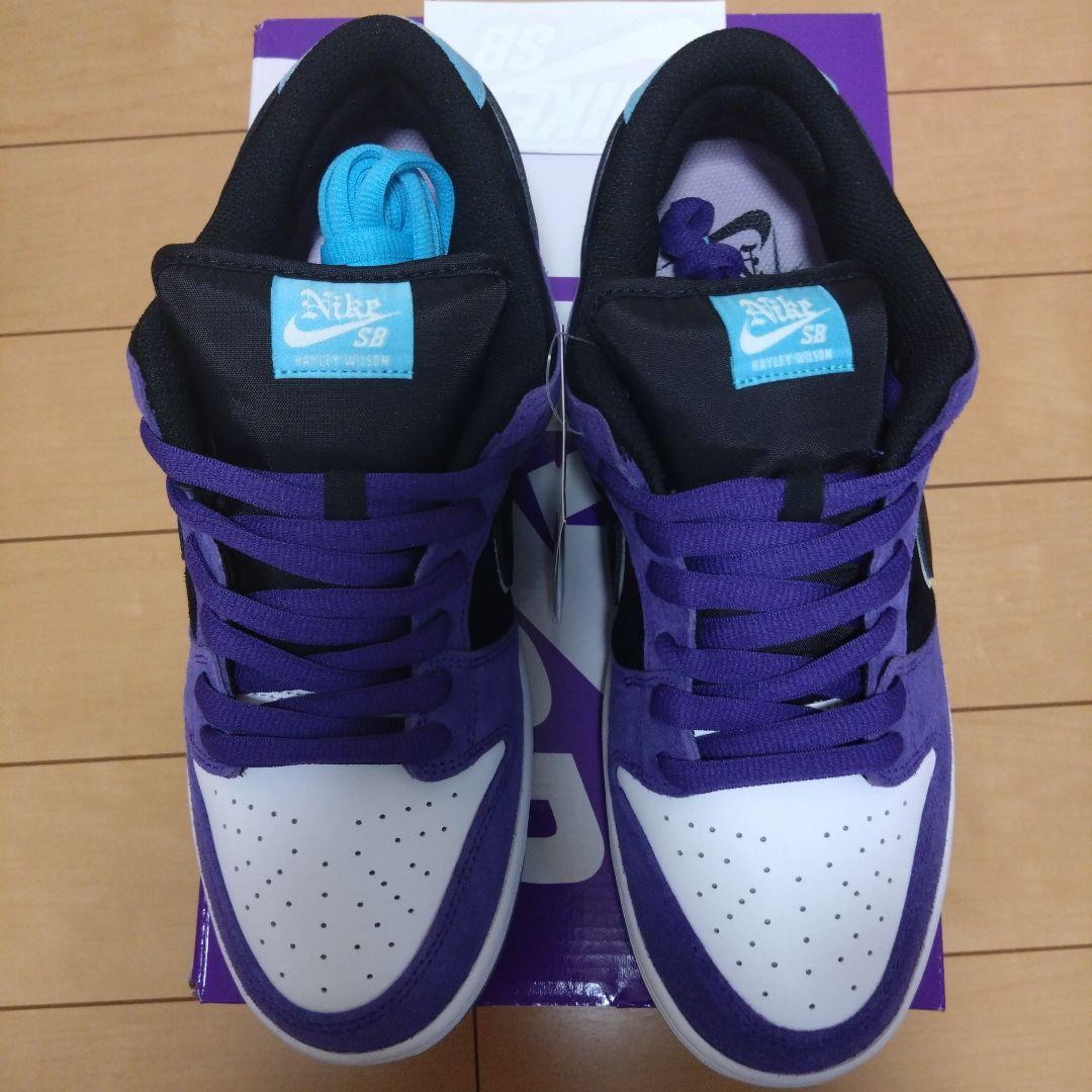Nike Dunk Low SB パープル/ブラック/ホワイト