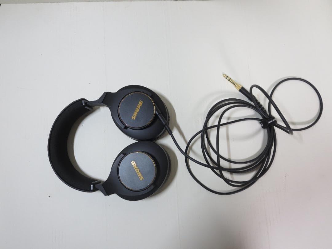 SHURE SRH840A-A密閉型ヘッドホン 黒