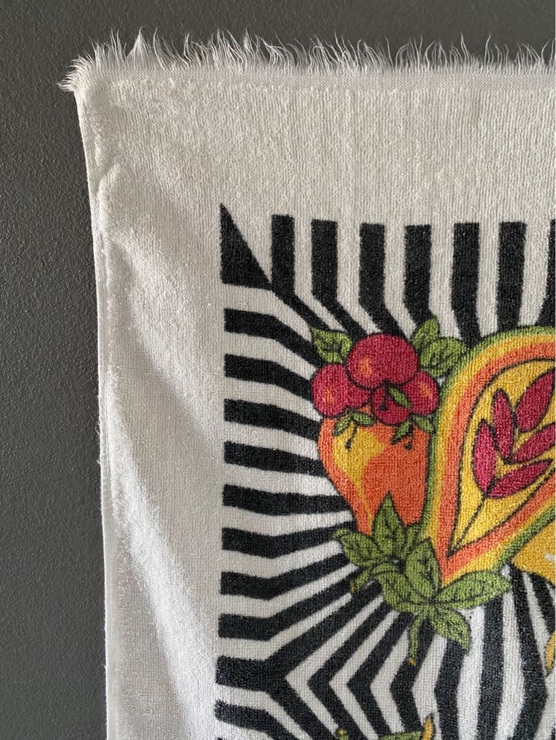 ビンテージ 70s USA ミッドセンチュリー インテリア ハンカチ タオル 飾