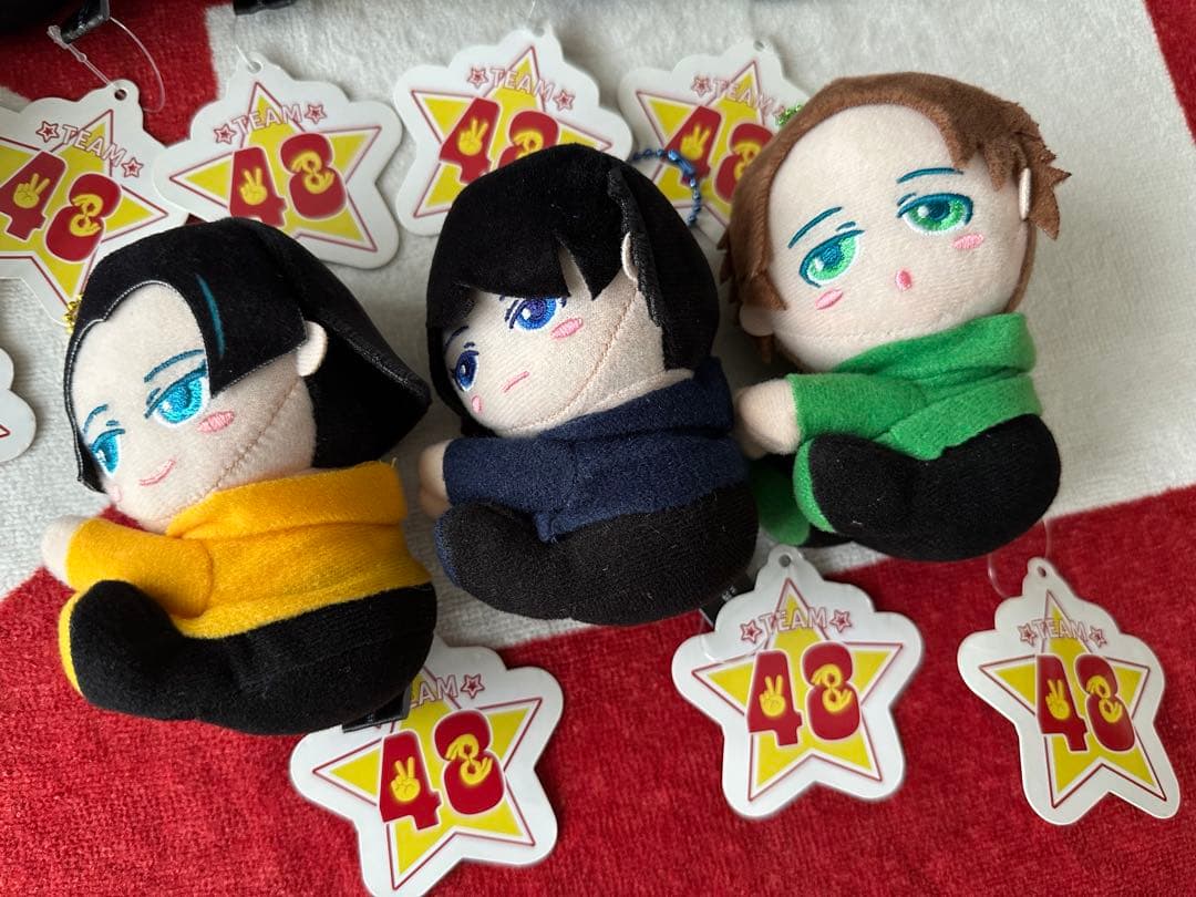 48 フォーエイト ぬいぐるみ クリップ 全8種セット