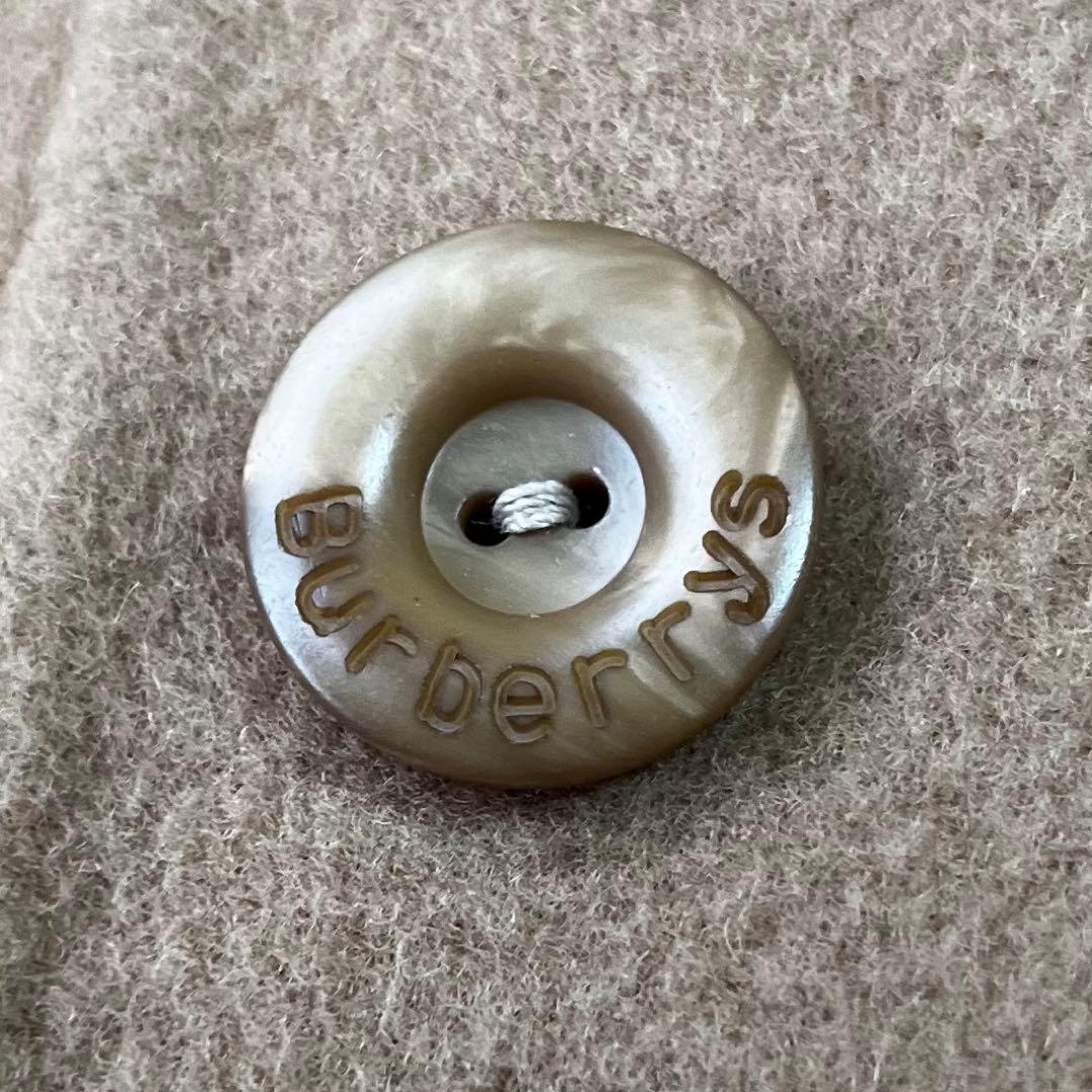 【極美品】バーバリーズ　ダブルチェスター ピーコート ウール　ノバチェック