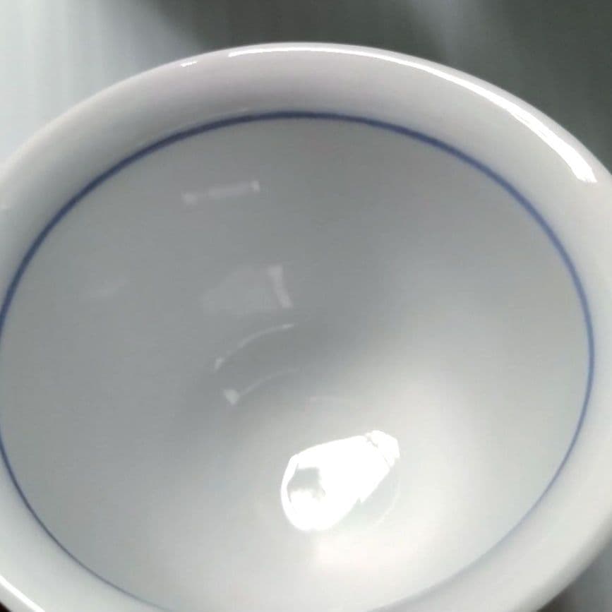 骨董 骨董品 呉須 染付 山水図 茶器揃 茶器 急須 湯冷まし 湯呑み 手描き