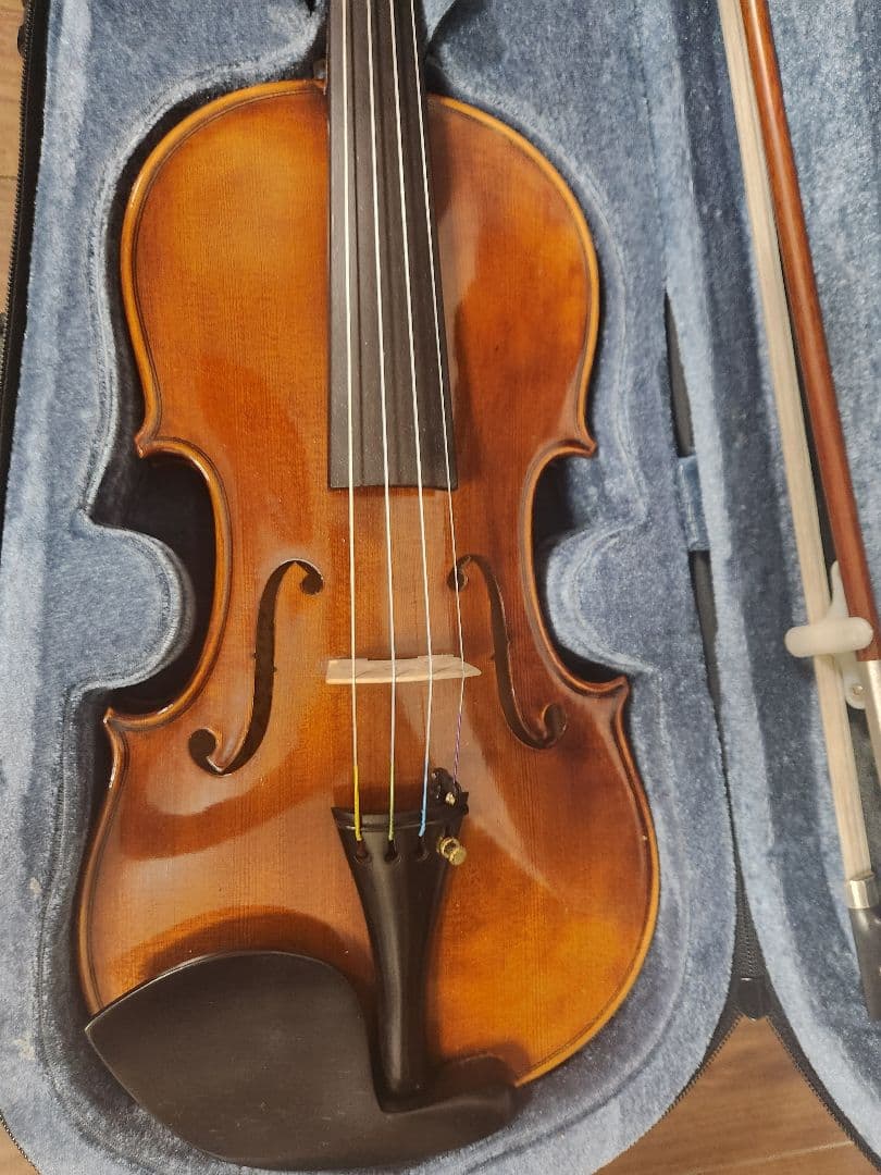 バイオリン (Jan Lorenz, 2000年製) 製作証明書他付属品