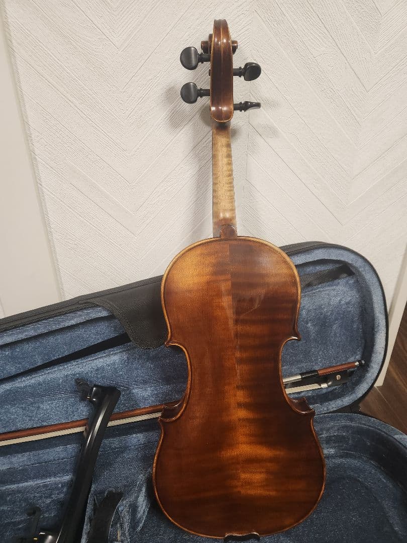 バイオリン (Jan Lorenz, 2000年製) 製作証明書他付属品