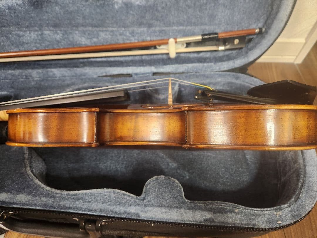 バイオリン (Jan Lorenz, 2000年製) 製作証明書他付属品