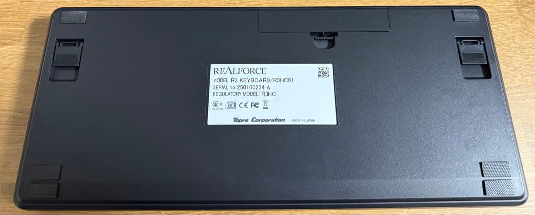 REALFORCE R3HC61 日本語配列キーボード