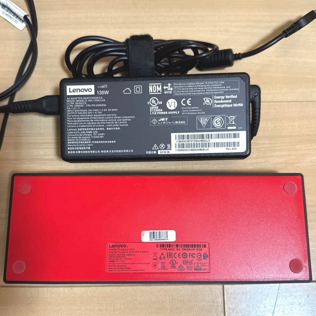 その他 ThinkPad Thunderbolt 3 Dock