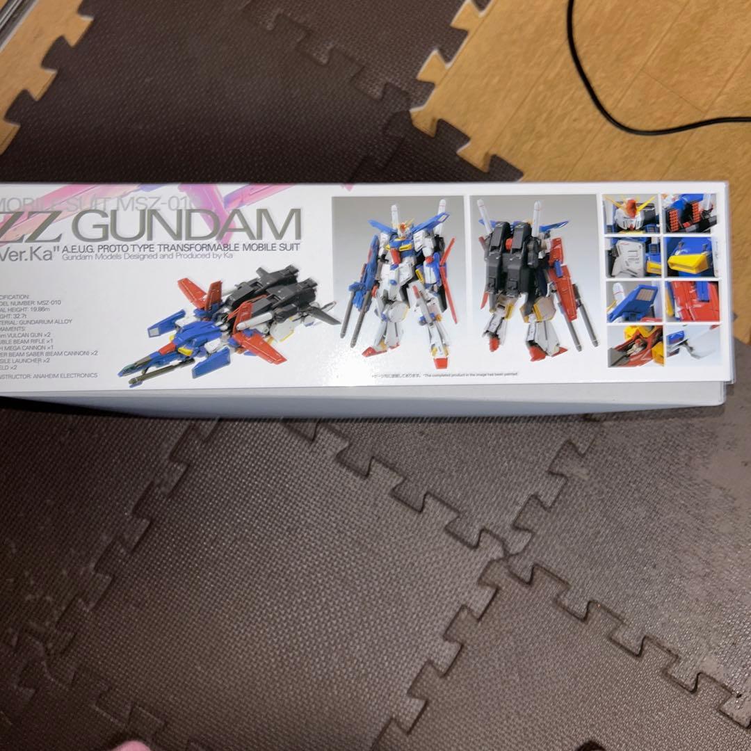 MG 1/100 ダブルゼータガンダム Ver.Ka 機動戦士ZZガンダム