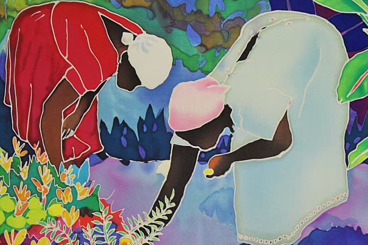 ジェニファー・マークス【トロピカルハーベスト】 シルクスクリーン