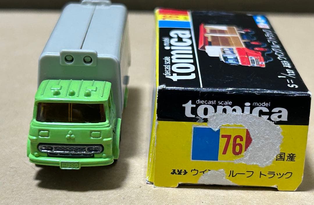 日本製 トミカ ふそう ウイングルーフ トラック 札幌通運