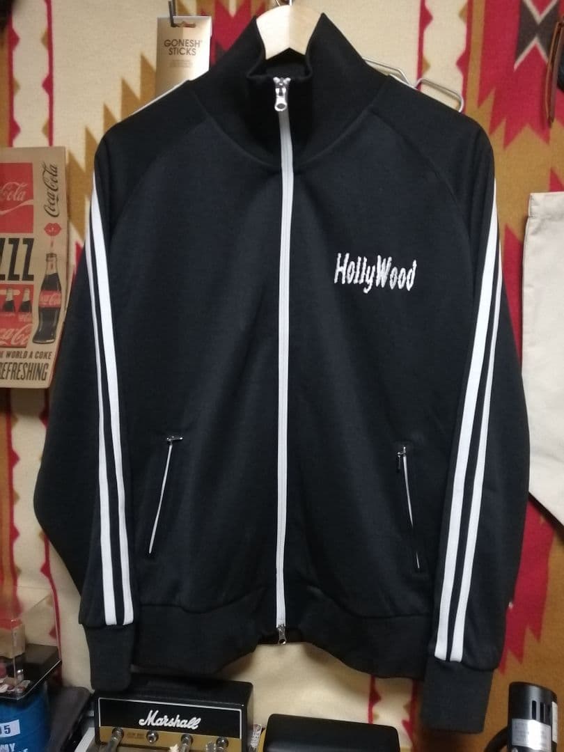 ハリウッドザコシショウ トラックジャケット 黒