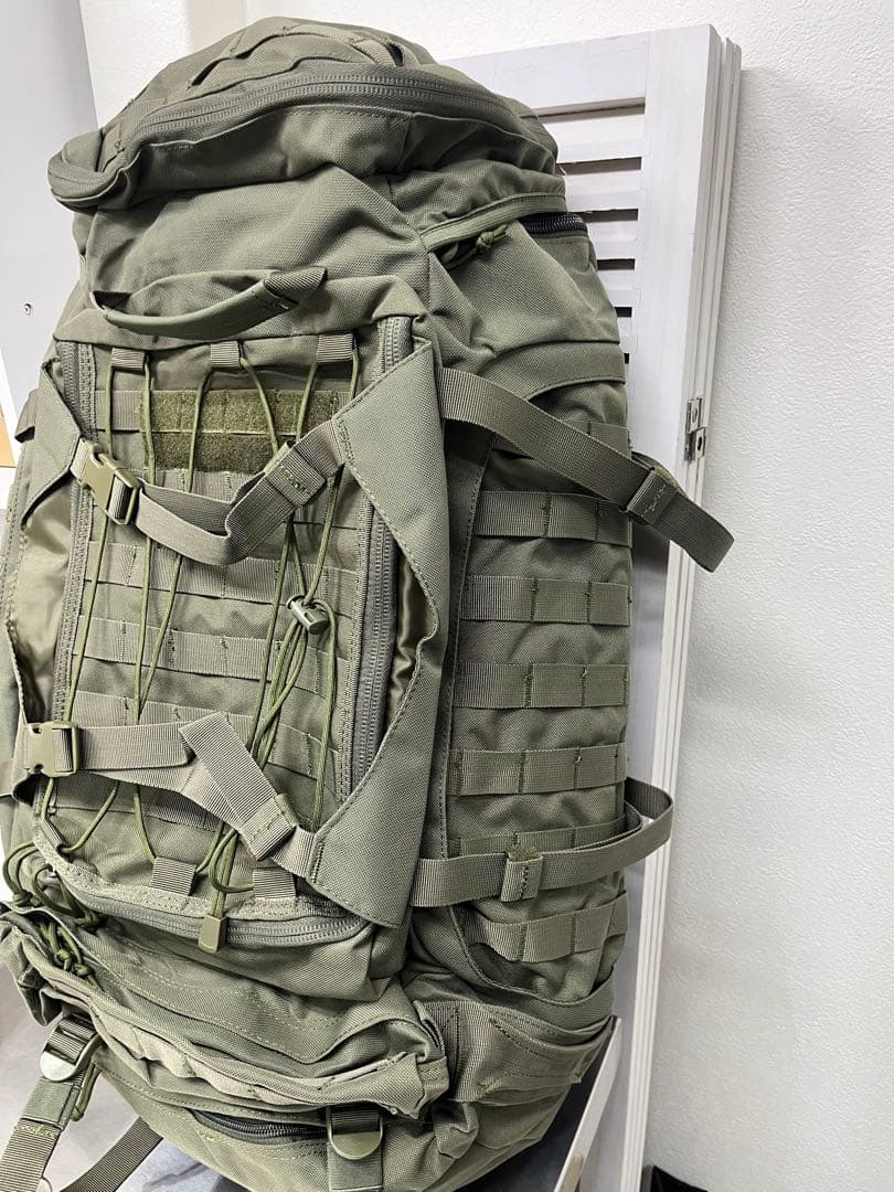 新品 未使用 オリーブドラブ MOLLE バックパック 大容量 90L