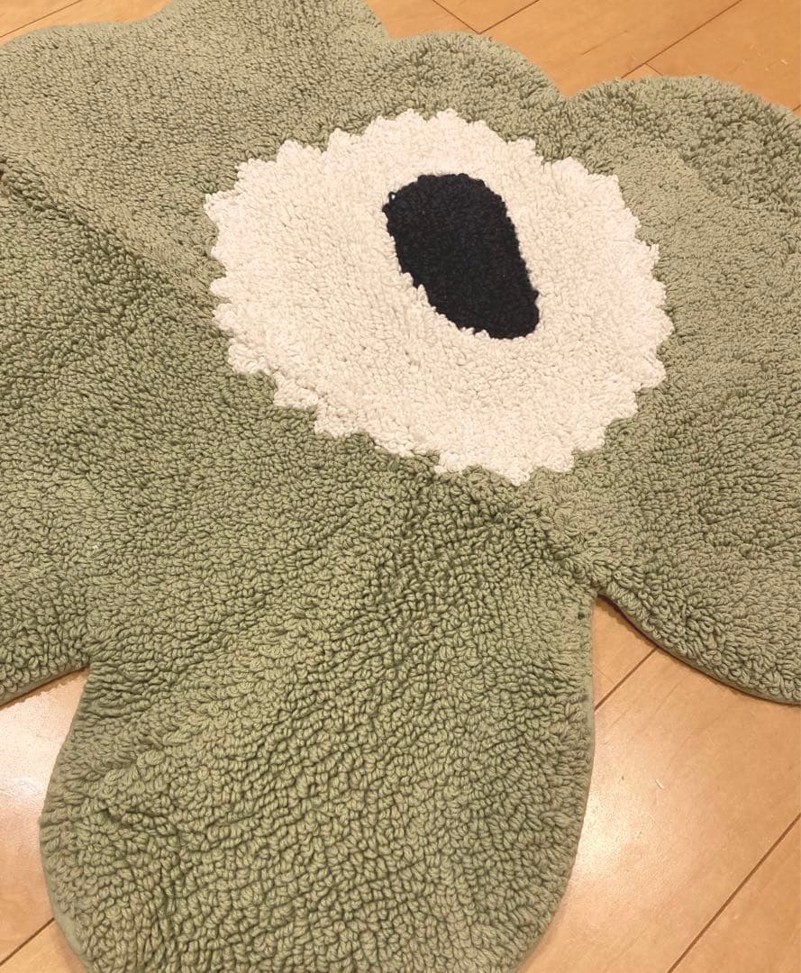 新品未使用marimekko マリメッコ ウニッコ バスマット　グリーン　ホーム