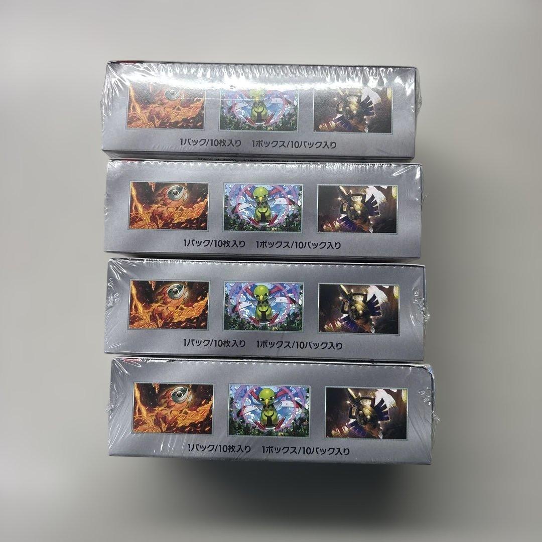 ポケモンカードゲーム　テラスタルフェスex 4BOX シュリンク付き