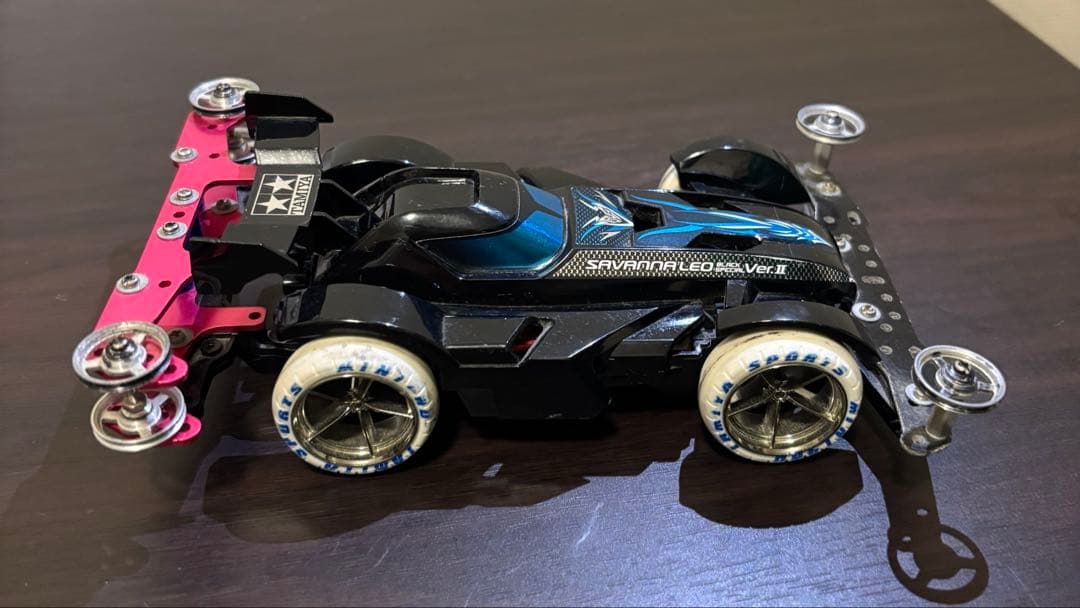 【最終新春セール】ミニ四駆 限定カスタマイズサバンナレオブラックSPVer.Ⅱ