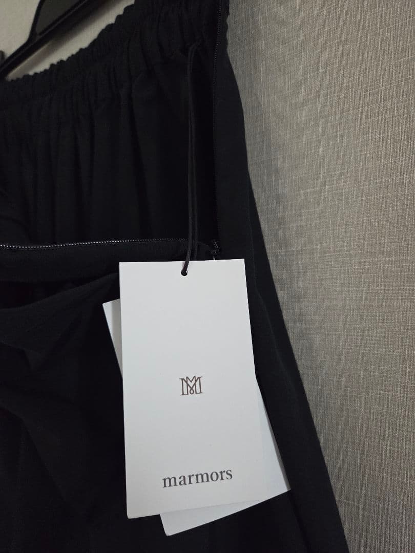 【試着のみ・タグ付き新品】ミモレ別注・マルモア ギャザーキュロットパンツ