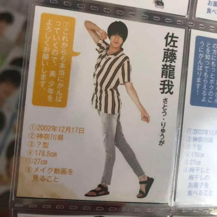 佐藤龍我くんセット