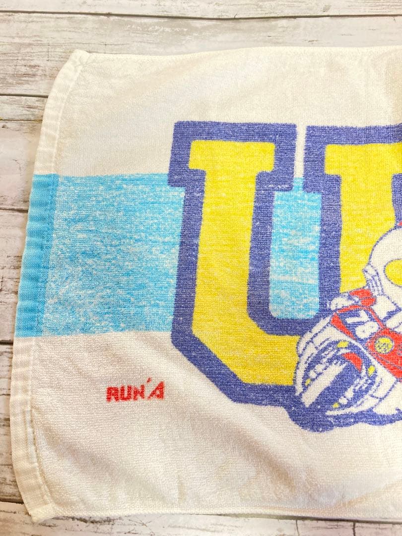 ウルトラマンレーシング　昭和レトロ　貴重　タオル