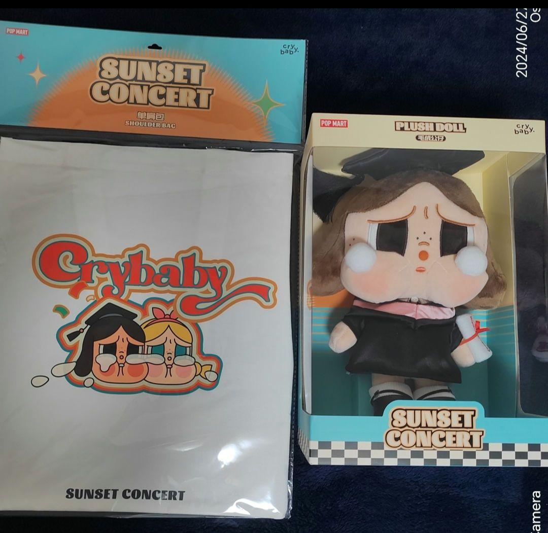 新品❣POPMART人気商品CRYBABY SunsetConcert2点セット