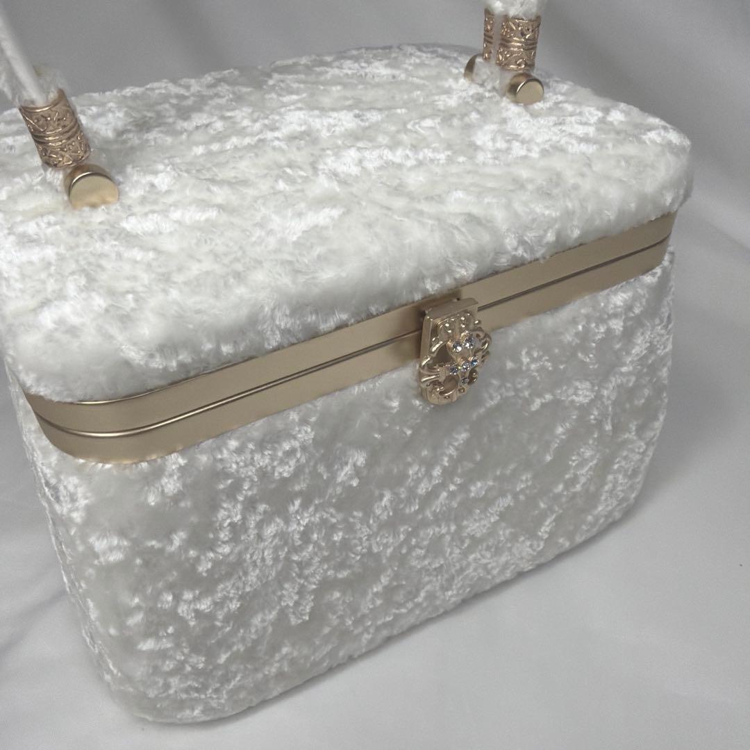 新品　2026年新作　白　草履　バッグ　セット　振袖用　フリーサイズ　ホワイト