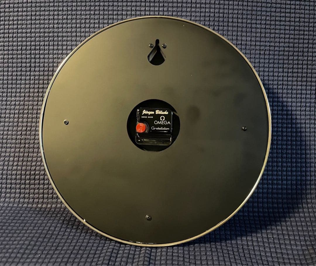 壁掛け時計 オメガスピードマスターアポロ11号40周年アニーバーサリーモチーフ