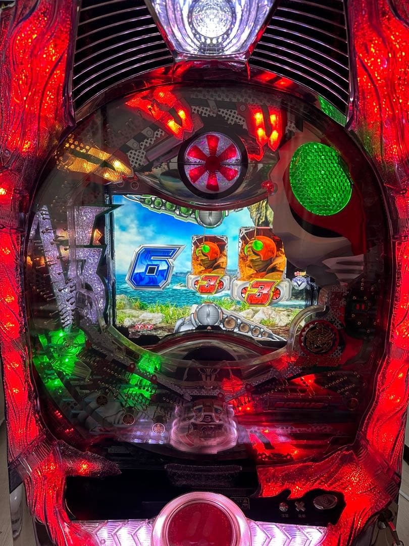 パチンコ実機　仮面ライダーV3