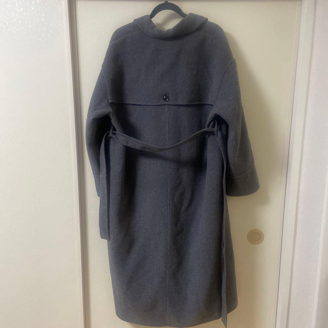 JEANASIS Wチェスターウールリバーロングコート