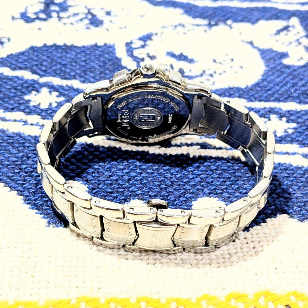 美品 FENDI 3500G　腕時計 スイス製 青文字盤　クォーツ　ZUCCa