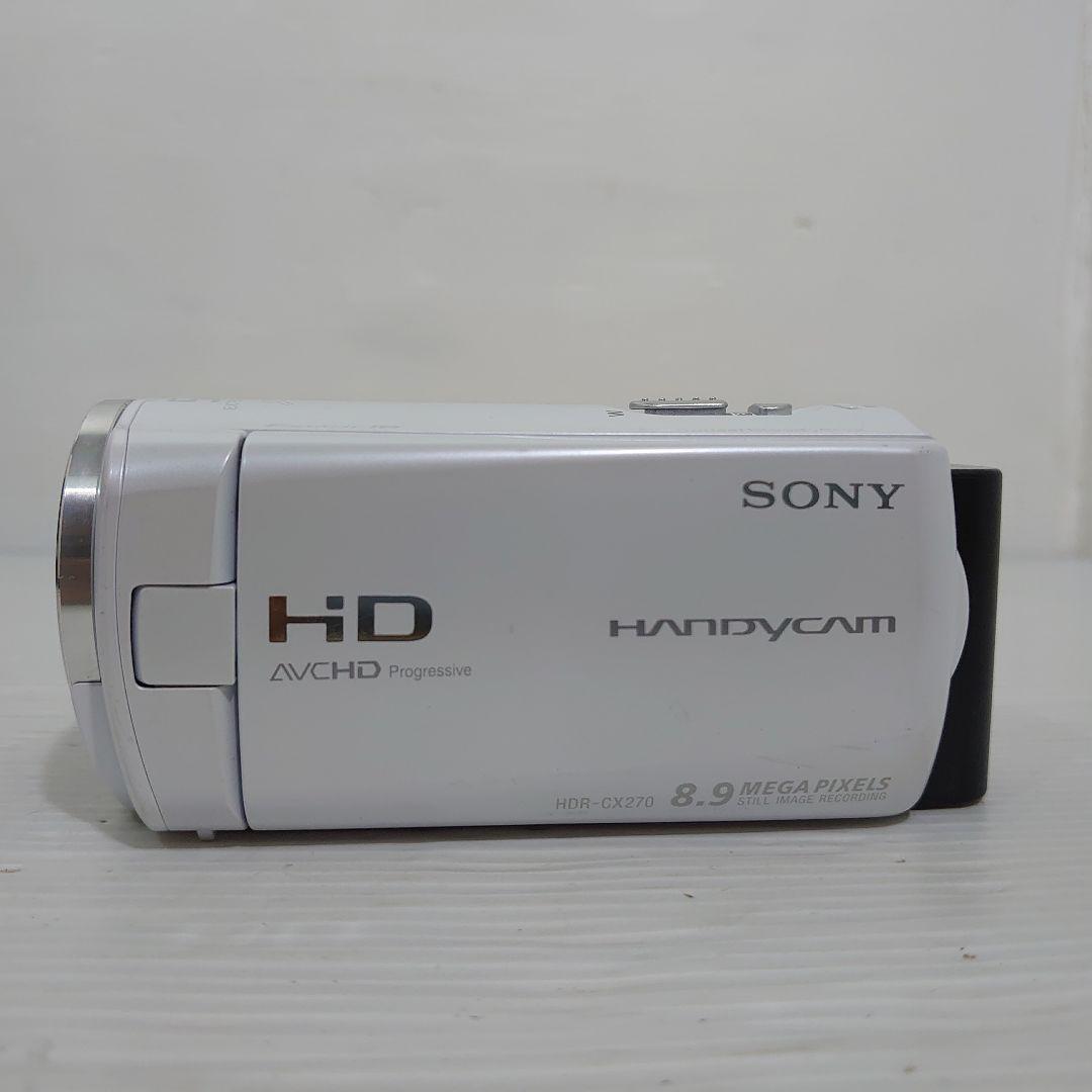 動作ok　SONY　Handycam HDR-cx270v 12年