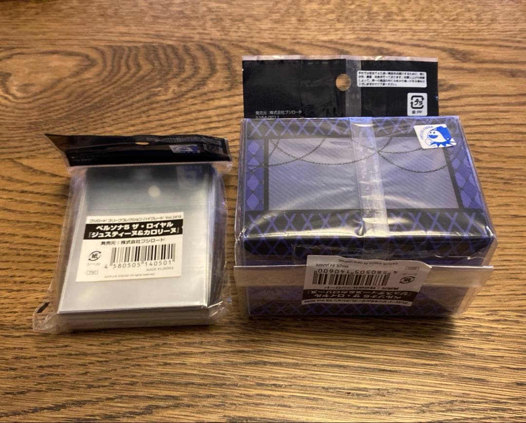 ブシロード ペルソナ5 ザロイヤル ジュスティーヌ＆カロリーヌ　スリーブ、ケース