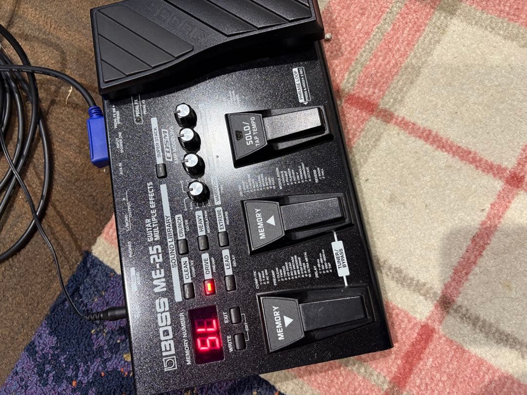 BOSS ME-25 ギターマルチエフェクター