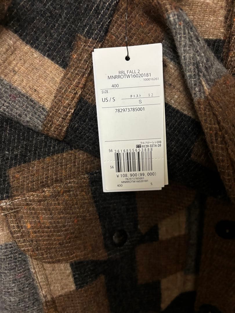 【RRL】ASHFORD CRS-SHIRT JACKET WOOL BLEND