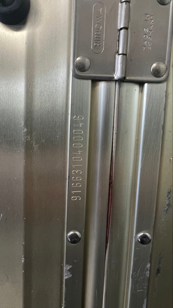 本日限定プライス廃盤品　リモワ トパーズ アルミ キャリー スーツケース