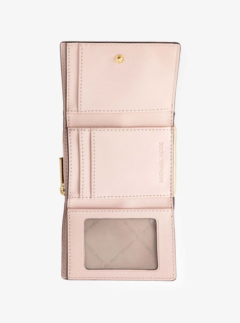 【新品】MICHEAL KORS マイケルコース ピンク系 折り財布