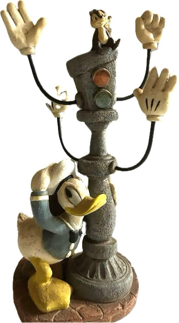 ディズニードナルドチップとデール スリッパラック セトクラフト フィギュア