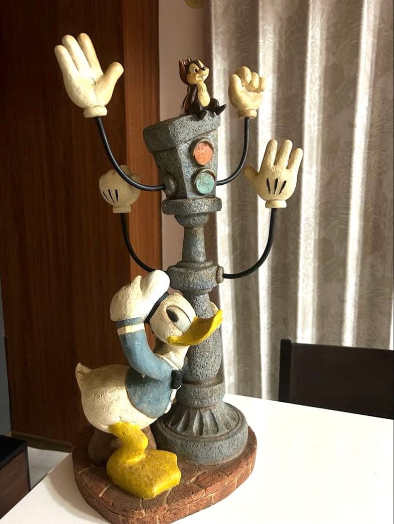 ディズニードナルドチップとデール スリッパラック セトクラフト フィギュア