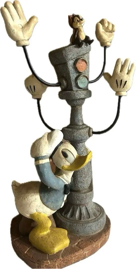 ディズニードナルドチップとデール スリッパラック セトクラフト フィギュア