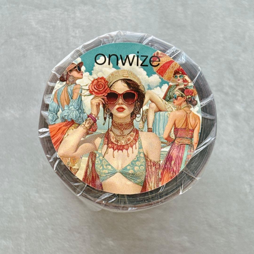 onwize 海外マスキングテープ　マステ 【2492】