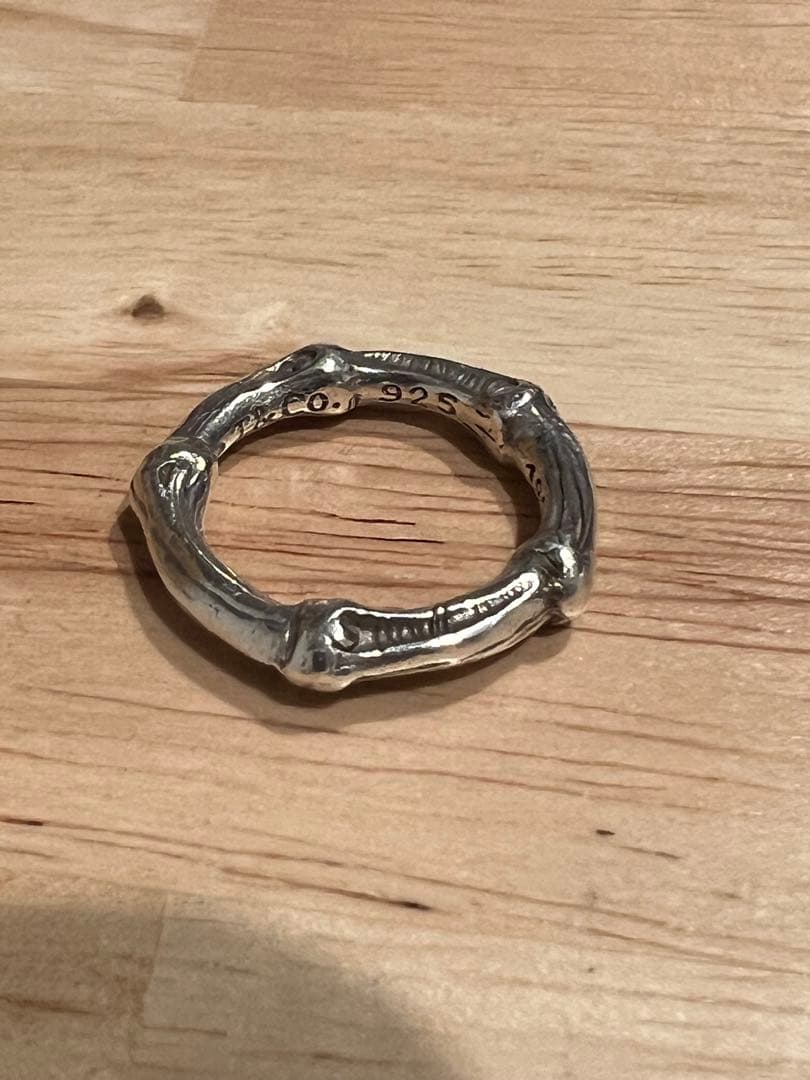 オールドティファニー 1996年製 バンブーリング 廃盤希少リング