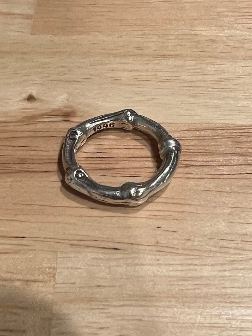 オールドティファニー 1996年製 バンブーリング 廃盤希少リング